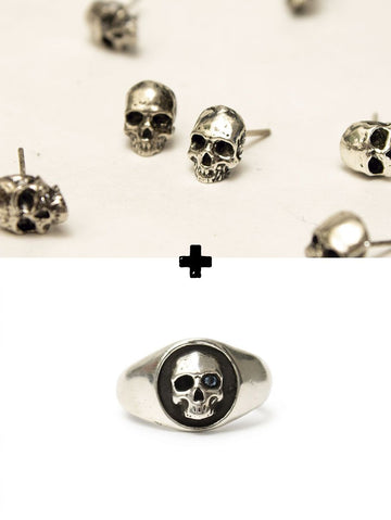 TOPOS SKULL + ANILLO SEAL
