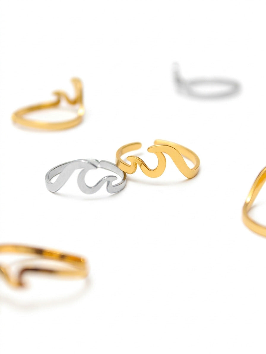 anillo ola de mar