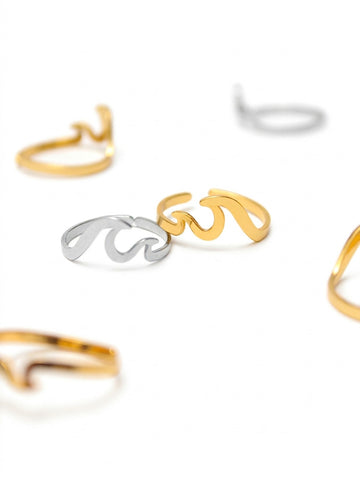 anillo ola de mar