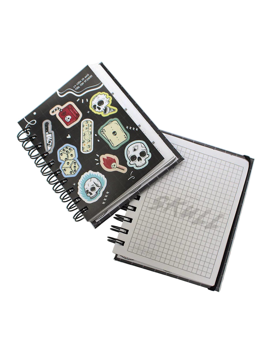 agenda cuadriculada, agenda medellin, agenda calavera