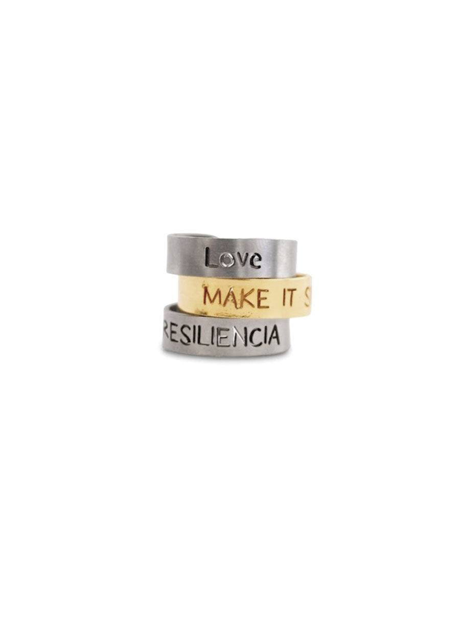 anillo personalizable, anillo unico anillos medellin, anillo graduable.