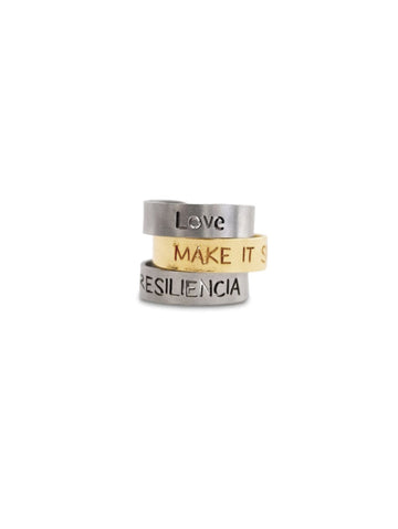 anillo personalizable, anillo unico anillos medellin, anillo graduable.