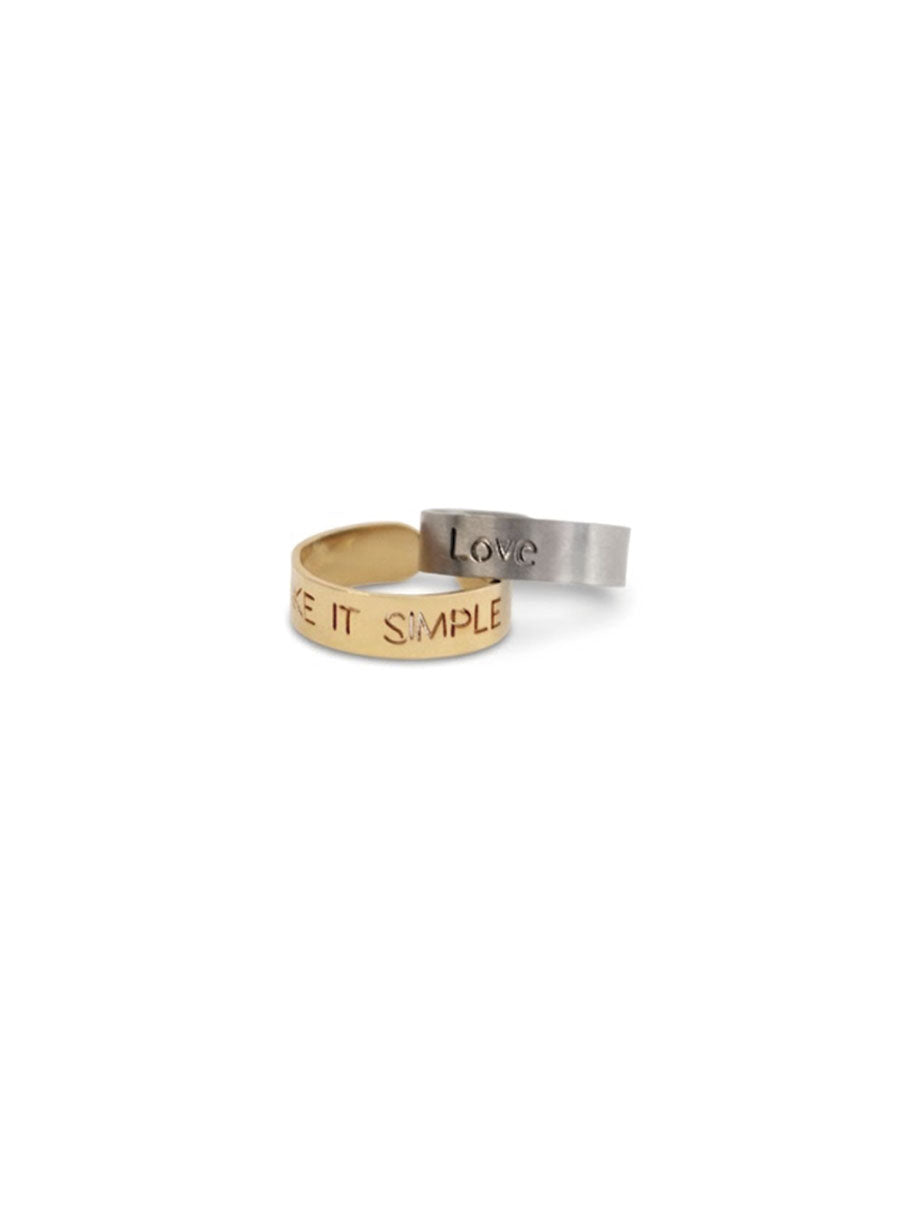 Anillo Banda Personalizado
