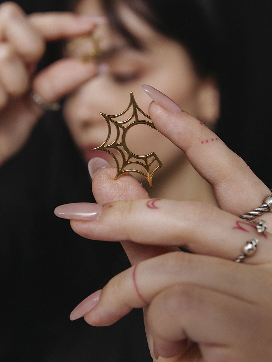 Spiderweb Earrings