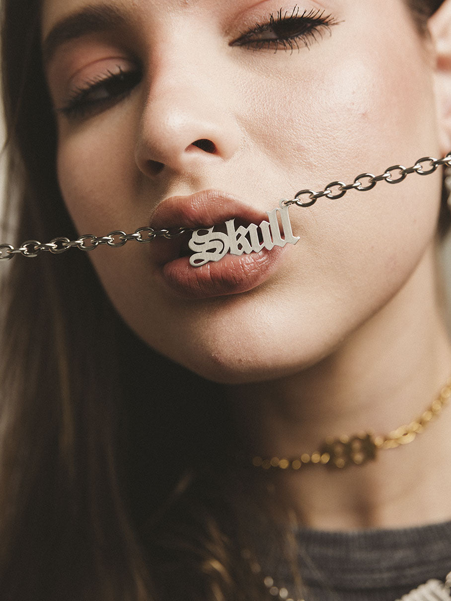 collar personalizado skull medellin colombia