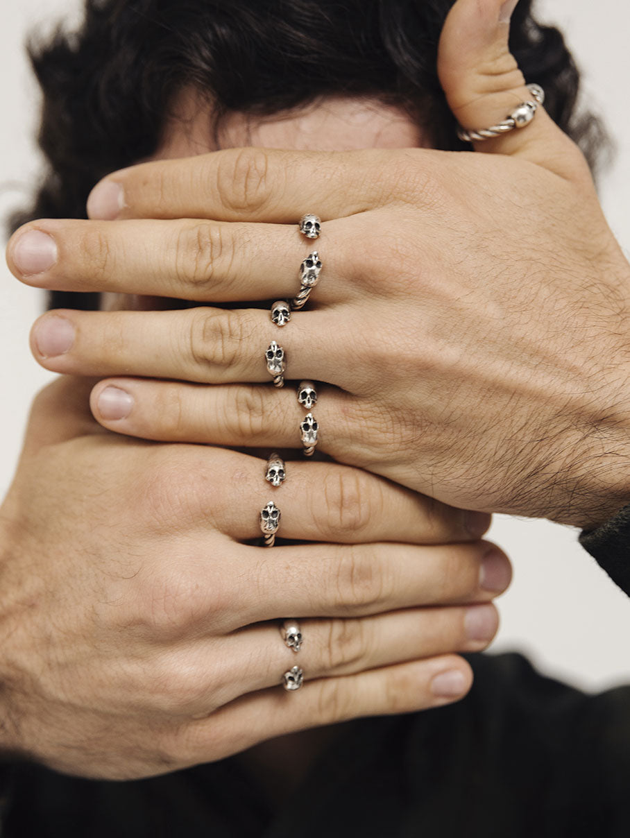 Anillo double Skull 2.0