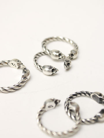 Anillo double Skull 2.0