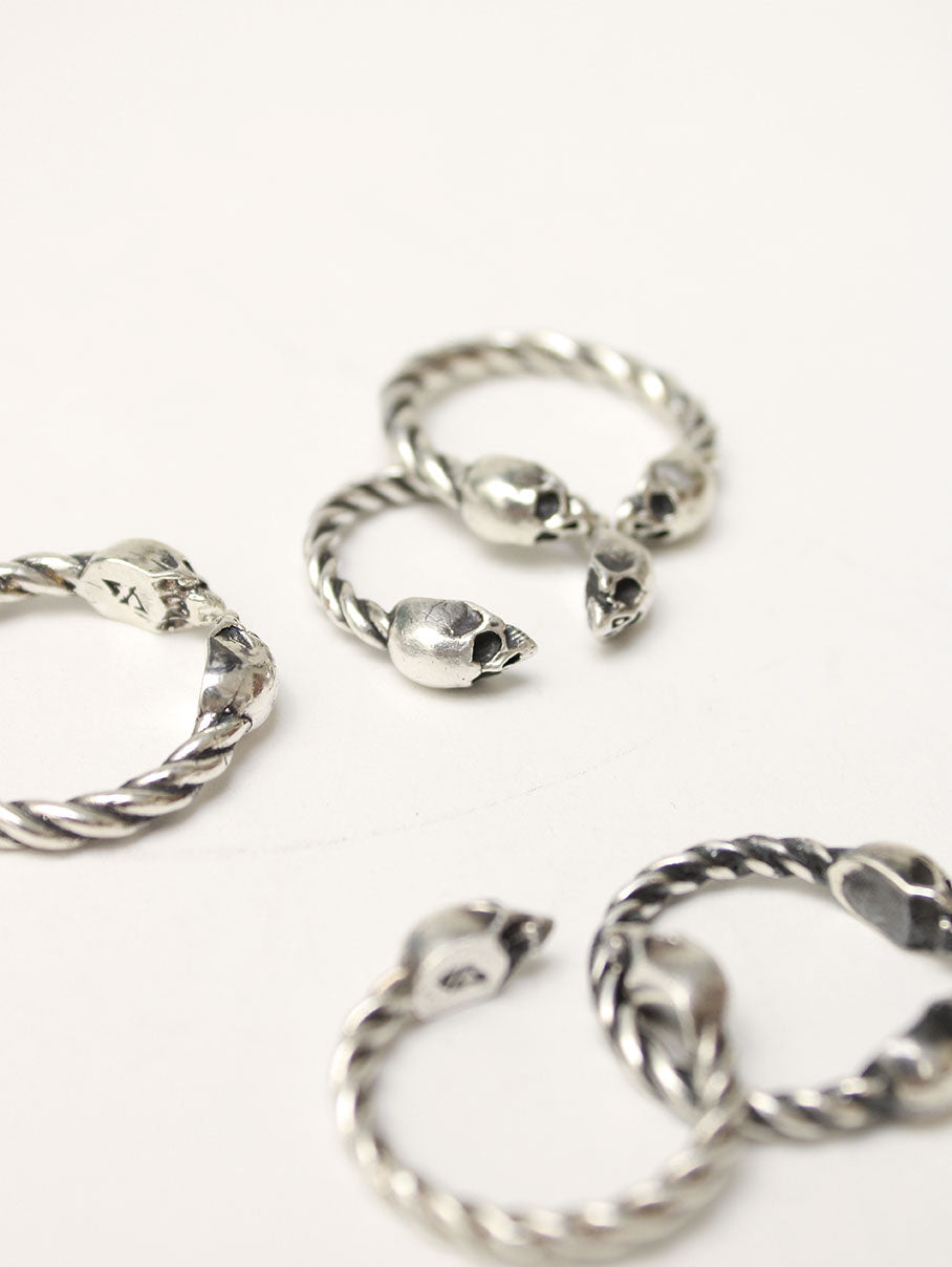 Anillo double Skull 2.0