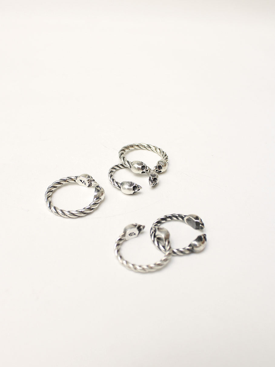 Anillo double Skull 2.0