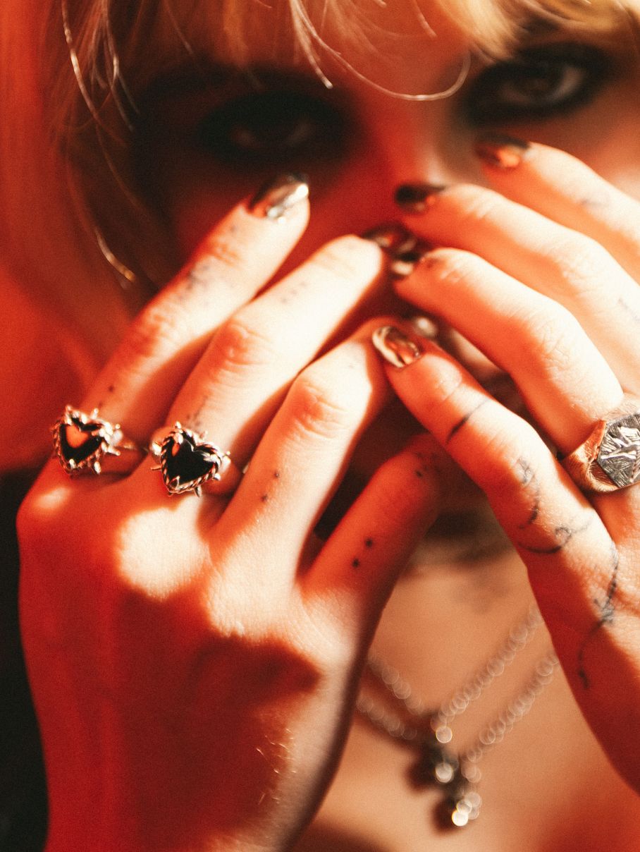 Anillo Black Heart