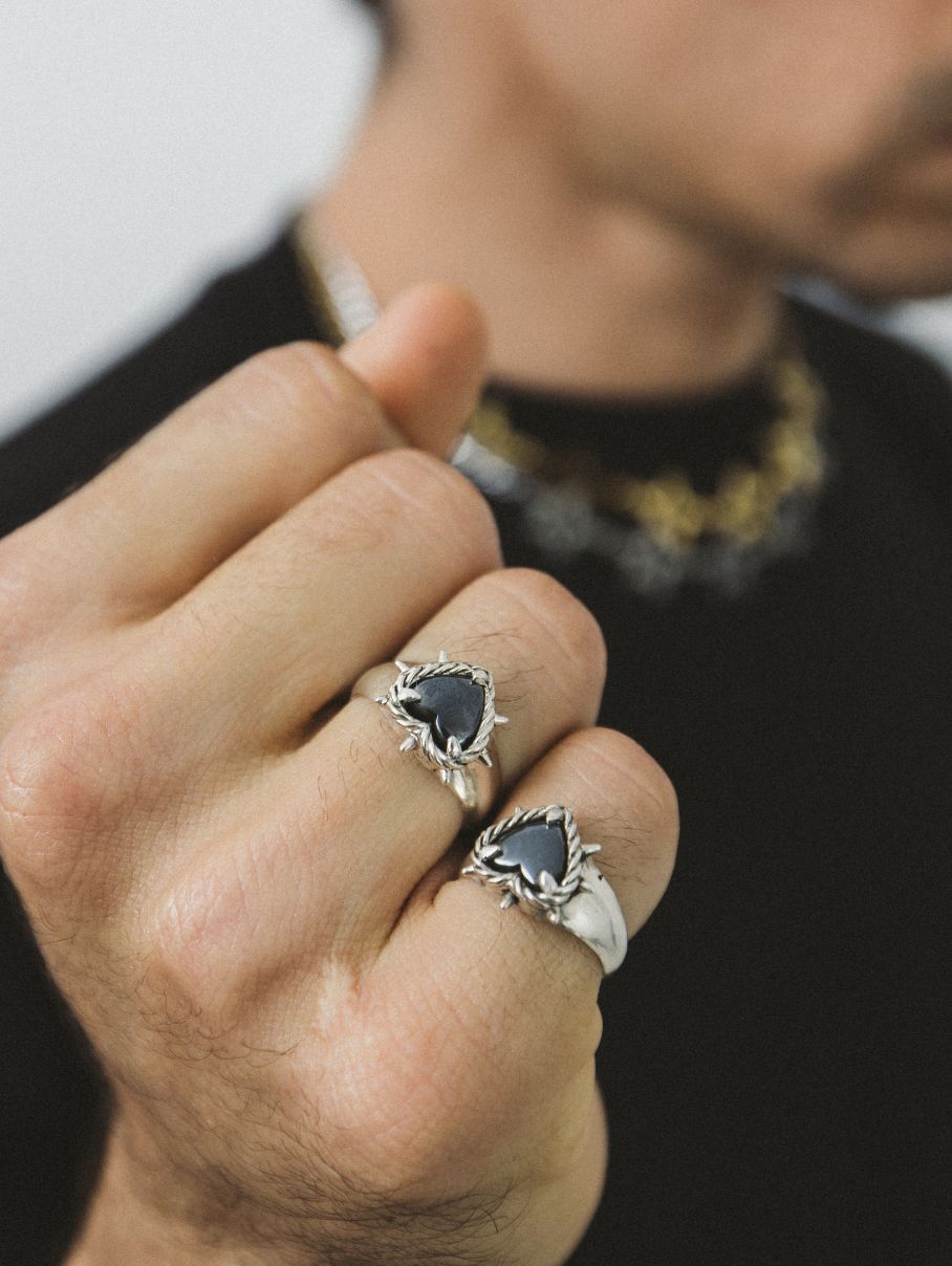 Anillo Black Heart