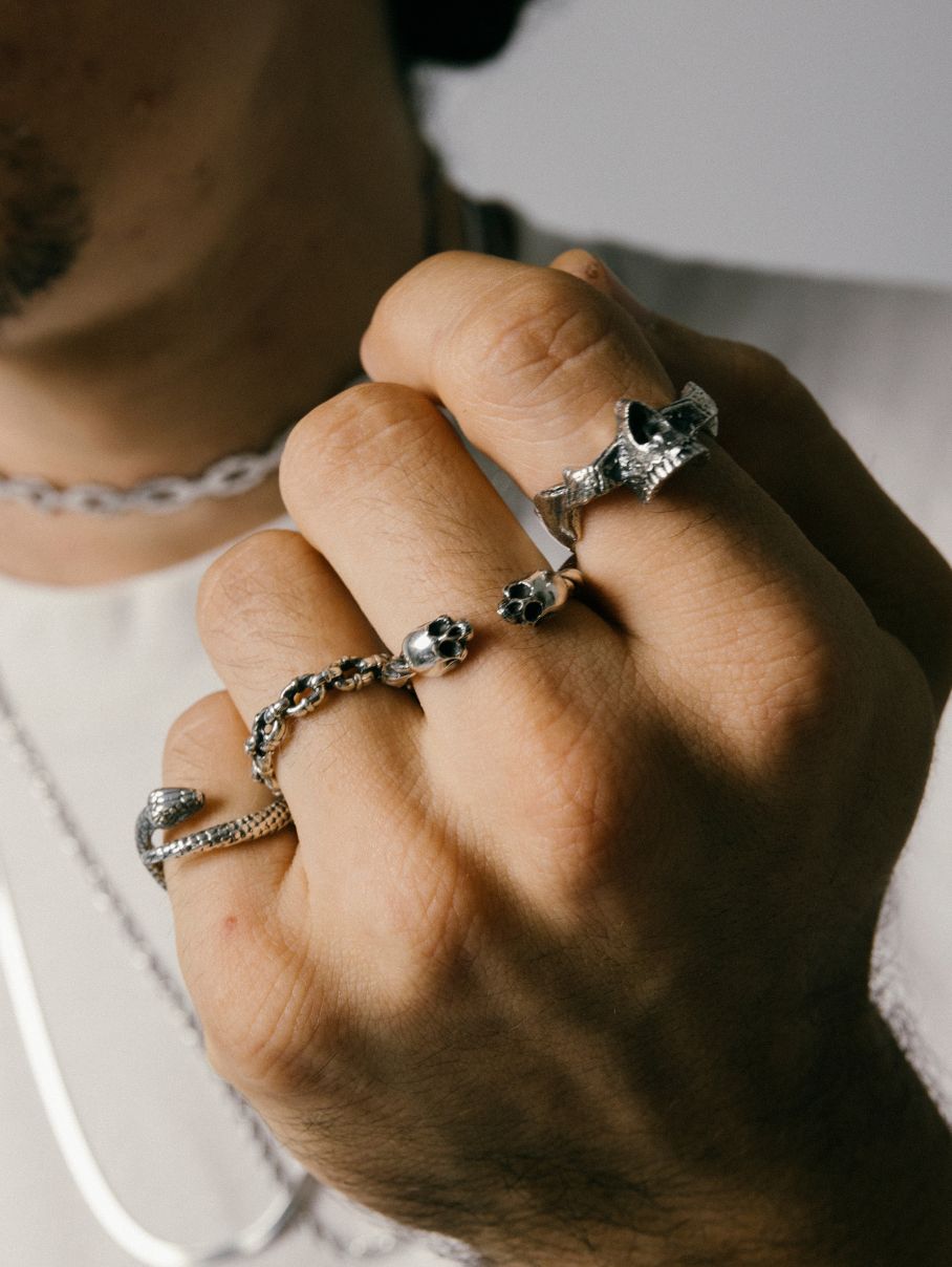 anillos hombre en plata medellin