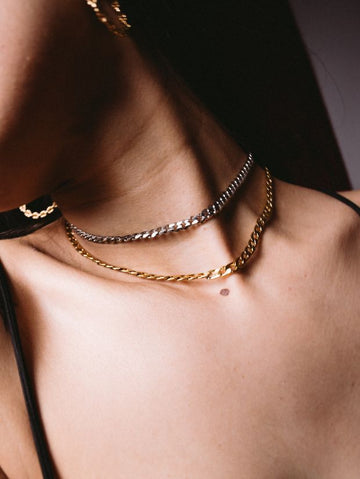 choker, collar corto, gargantilla cadena, accesorios alternativos, choker medellin