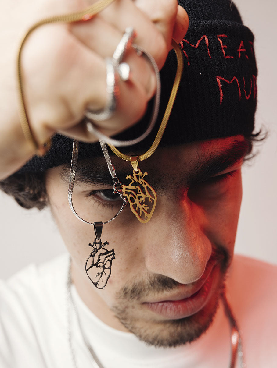 collar corazon anatonico  hombre medellin colombia