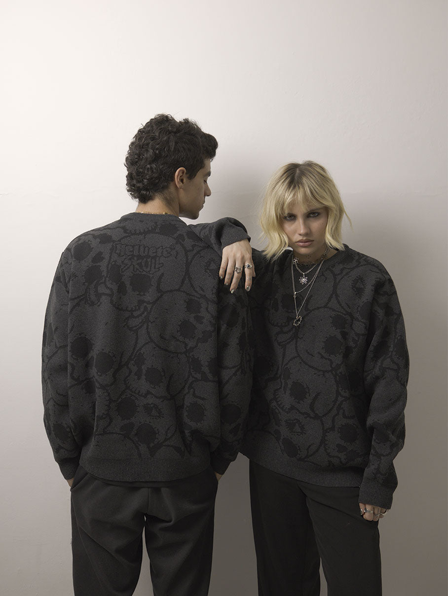 Sweater Helvete x Skull