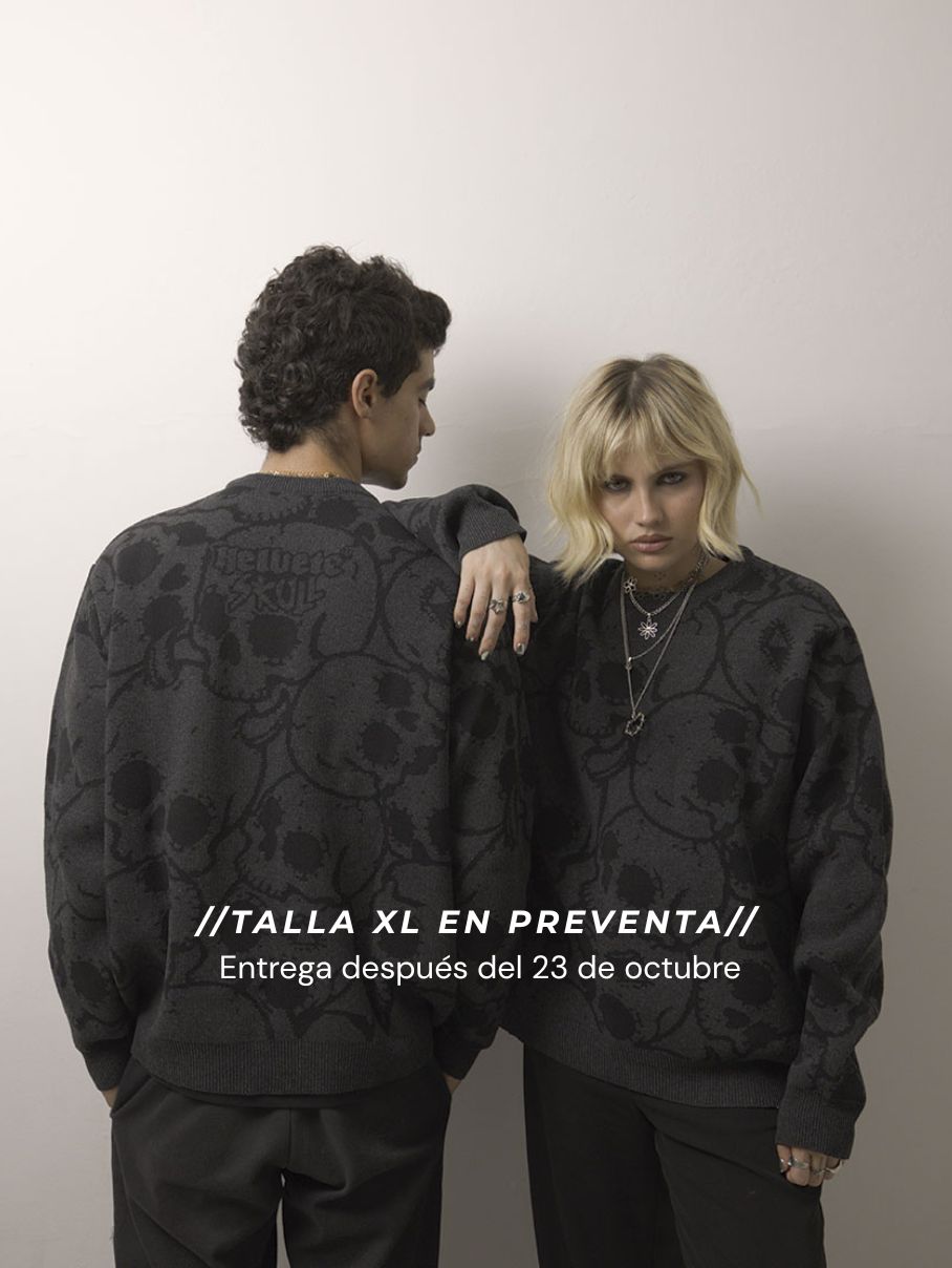 Sweater Helvete x Skull