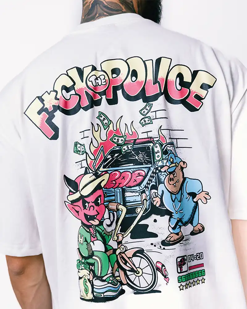 CAMISETA F*CK POLICE